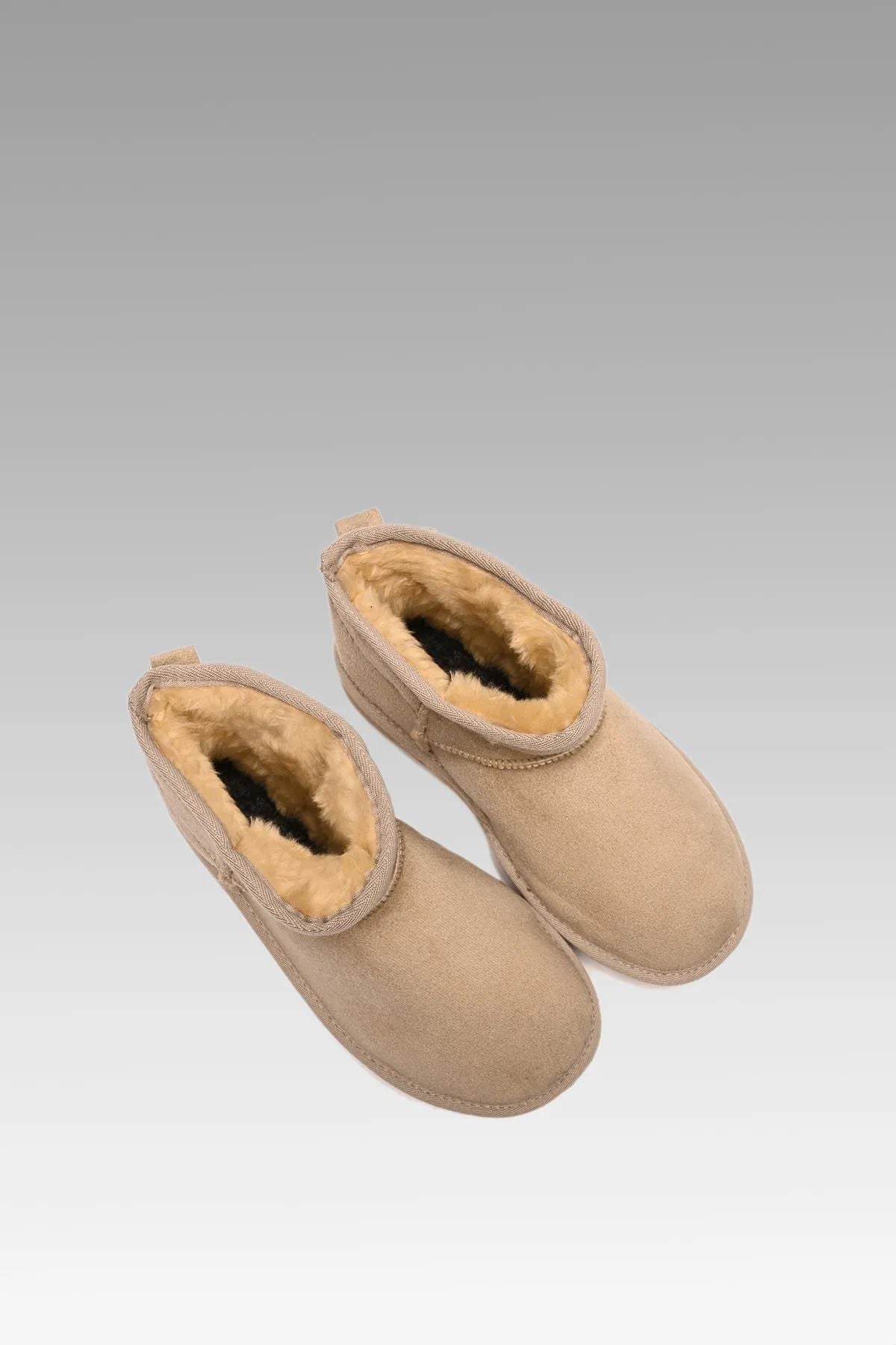 KADIN UGG MODEL SÜET İÇİ TÜYLÜ KIŞLIK BOT