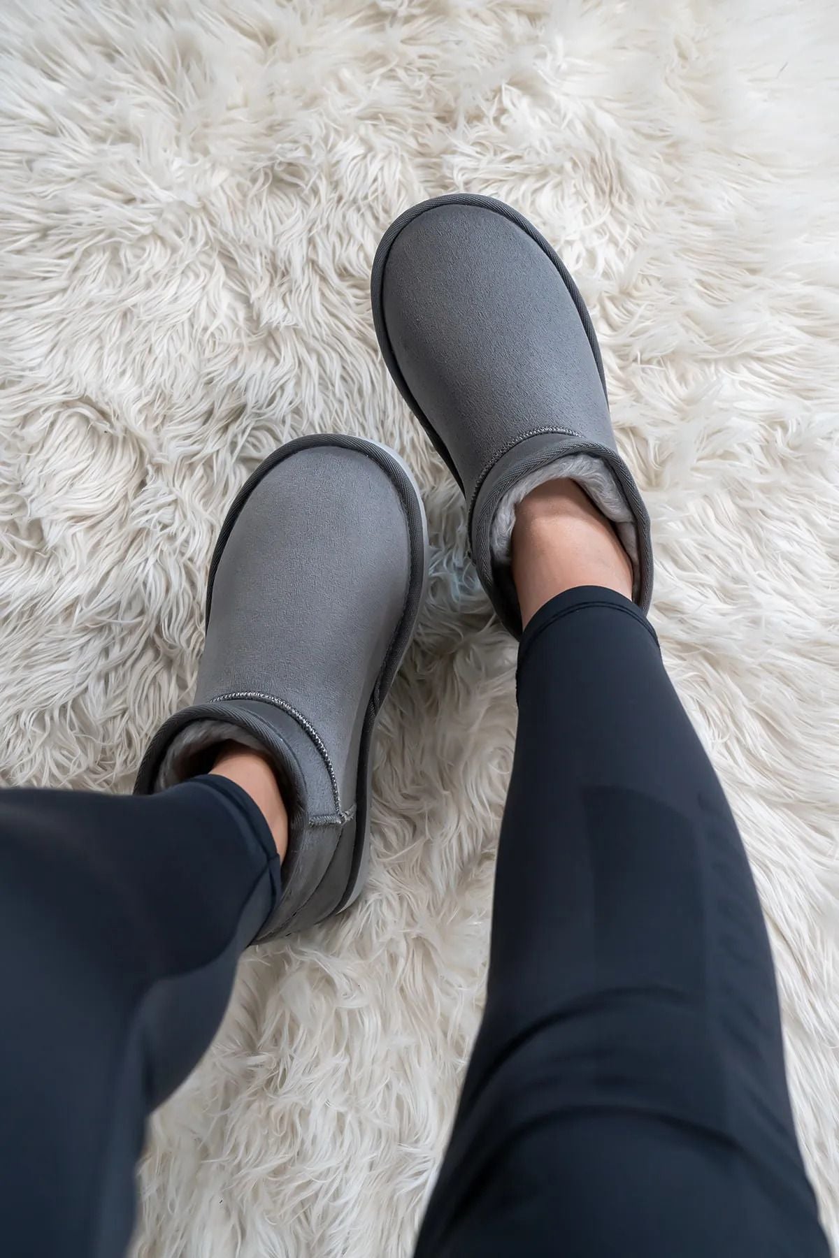 KADIN UGG MODEL SÜET İÇİ TÜYLÜ KIŞLIK BOT